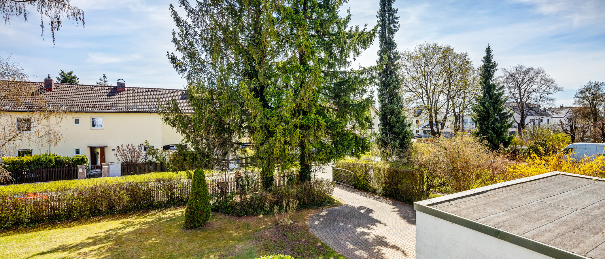 квартира Feldkirchen 02 вид из окна 12971