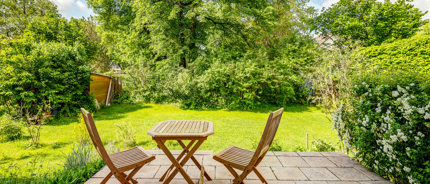 квартира с садом Germering 01 терраса 13004