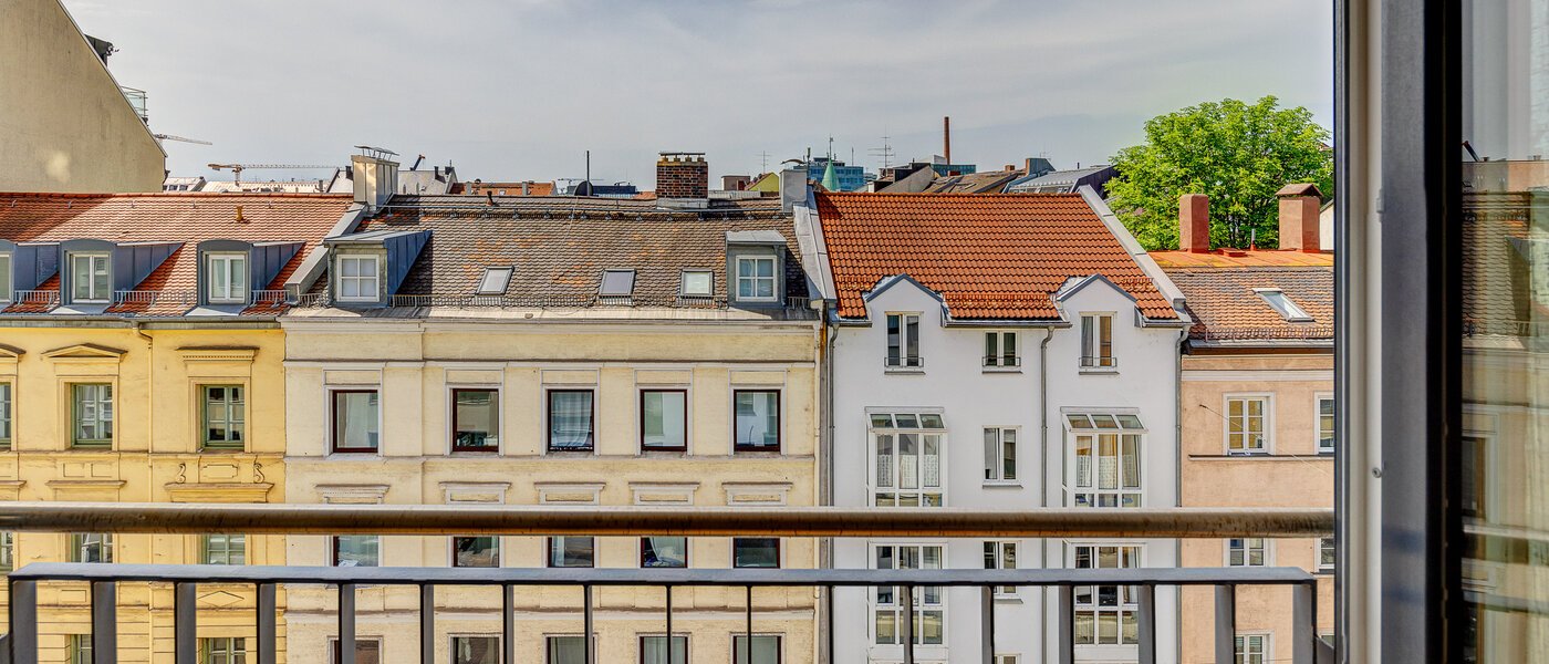 квартира München Maxvorstadt - Westen 02 вид из окна 13006