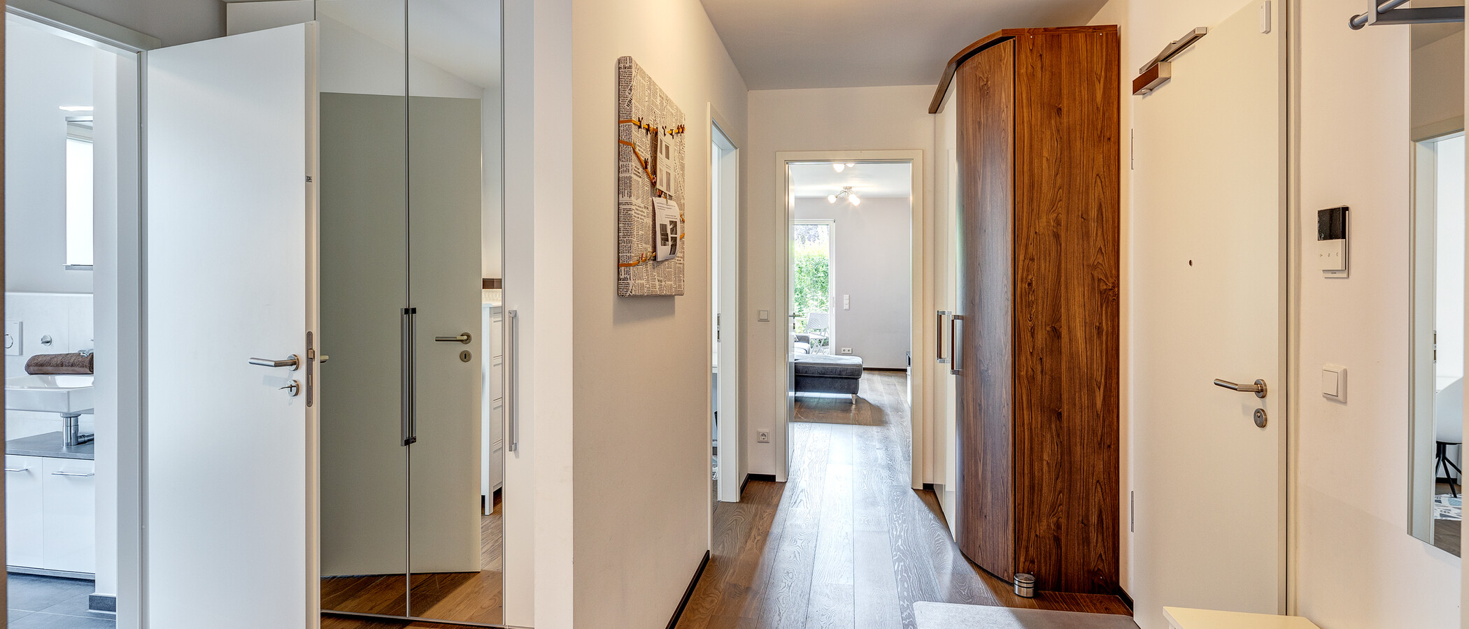квартира München Schwabing - Domagkpark 02 коридор 13008