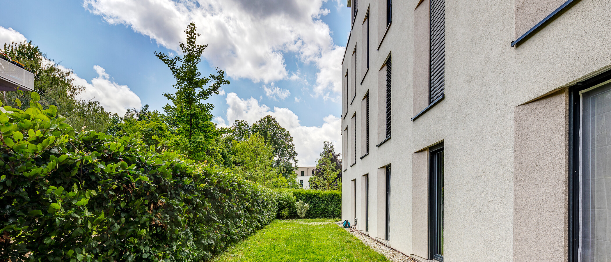 квартира München Schwabing - Domagkpark 02 сад 13008