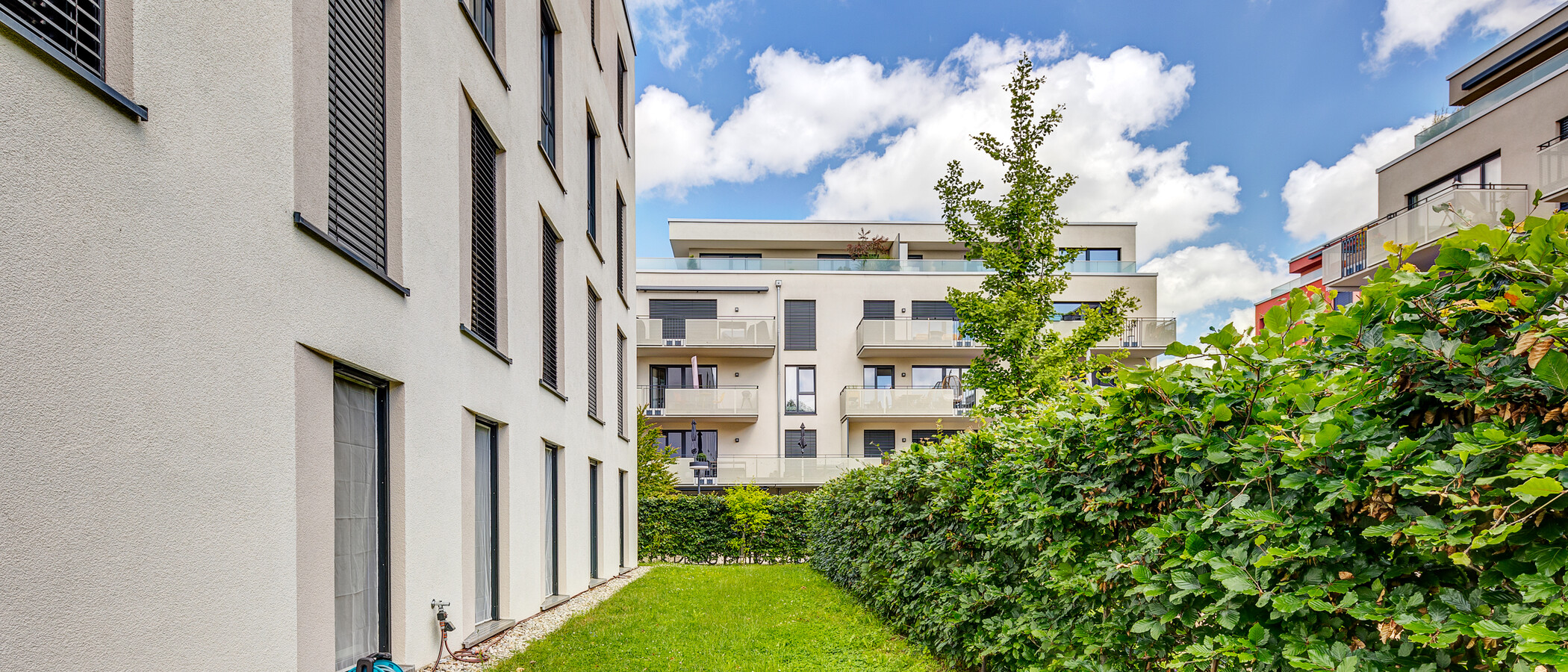 квартира München Schwabing - Domagkpark 03 сад 13008