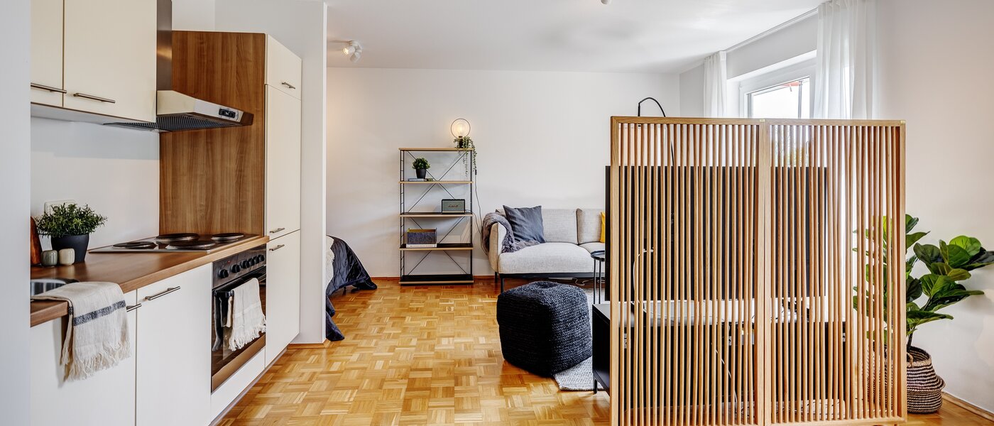 квартира München Parkstadt Schwabing 07 жилое пространство 13011