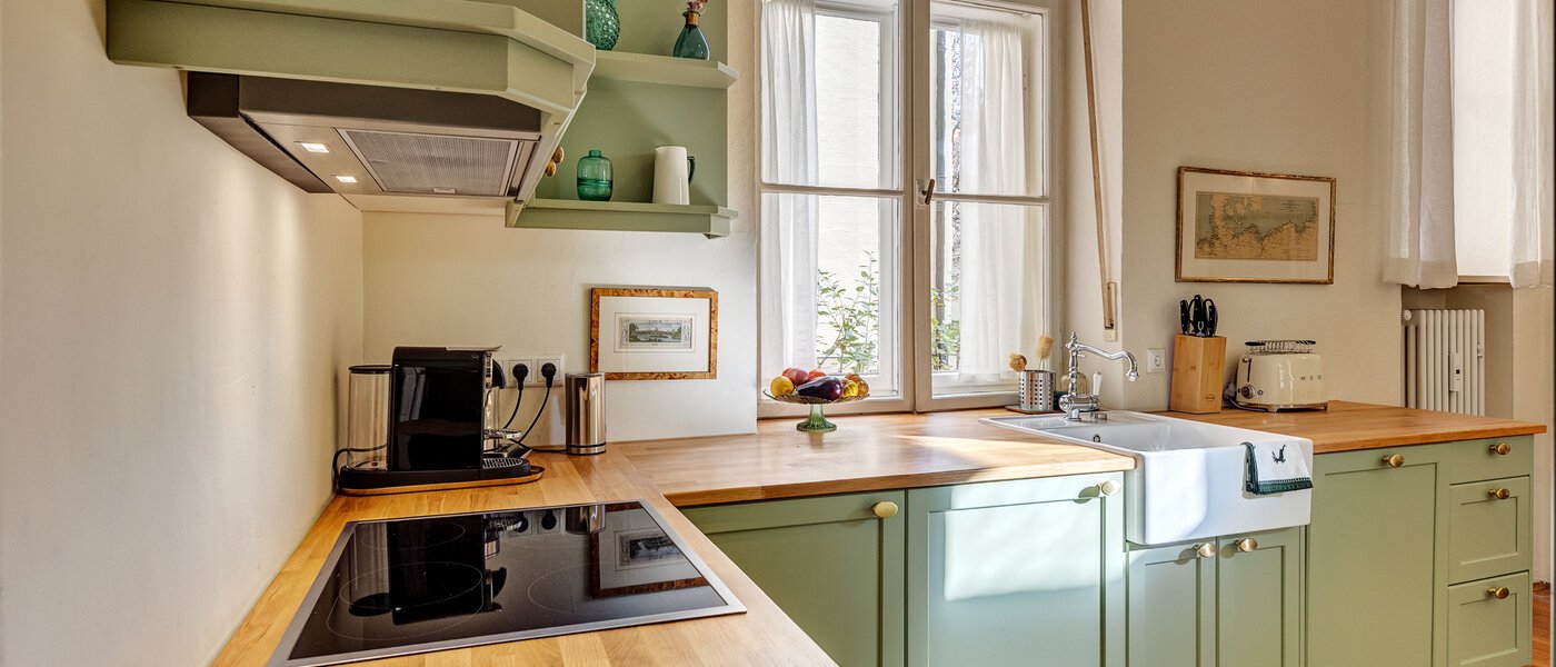 квартира München Herzogpark 02 кухня 13017