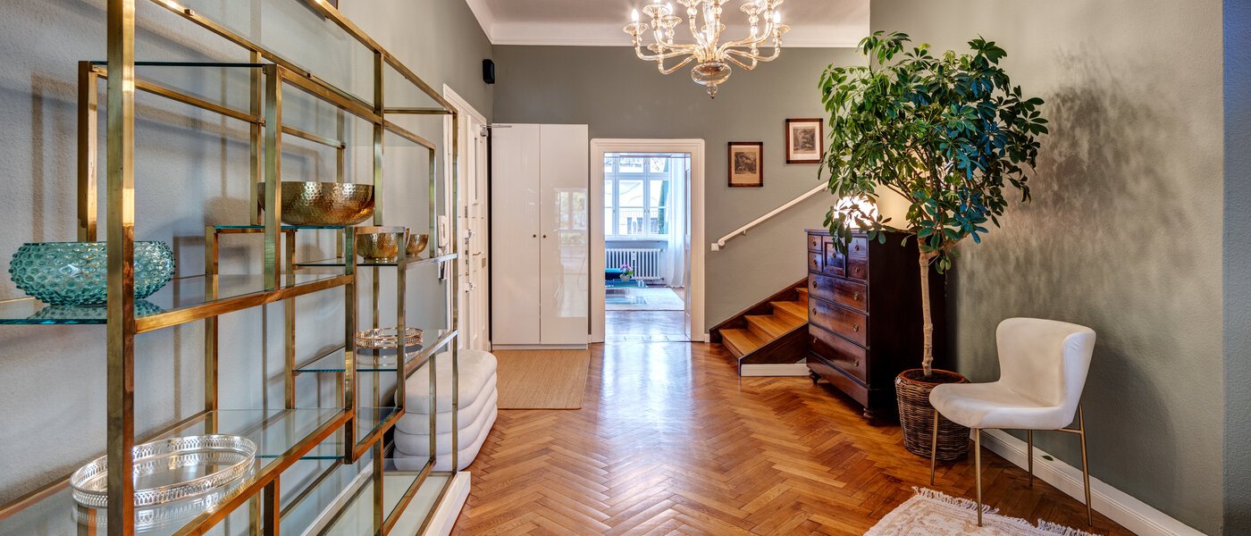 квартира München Herzogpark 03 коридор 13017