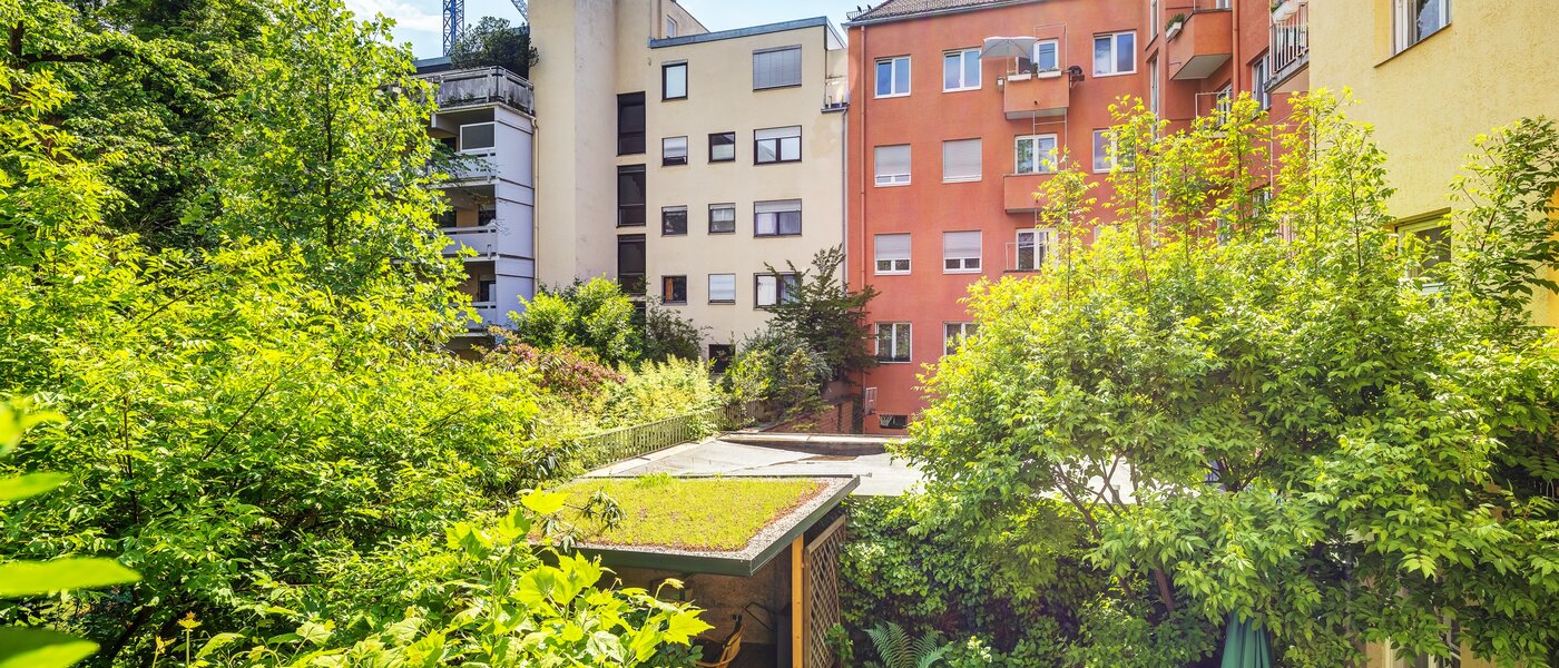 квартира München Herzogpark 03 вид из окна 13017