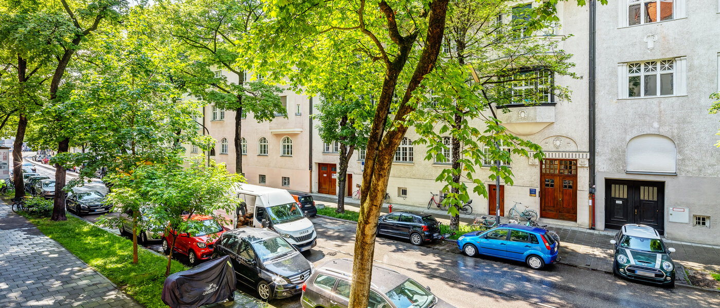 квартира München Herzogpark 06 вид из окна 13017