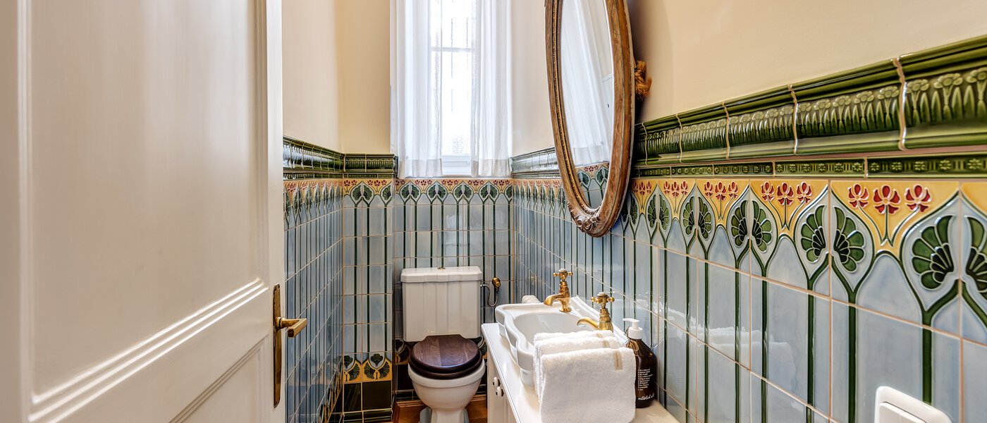 квартира München Herzogpark 01 гостевой туалет 13017