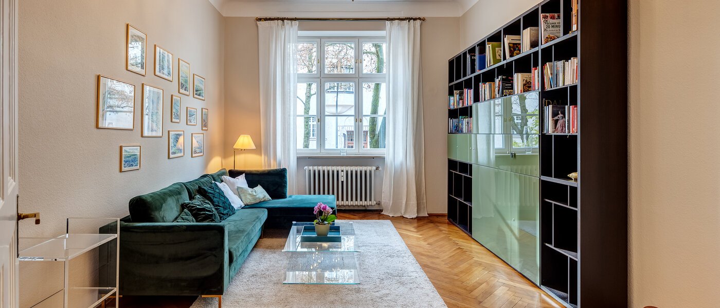 квартира München Herzogpark 01 жилое пространство 13017