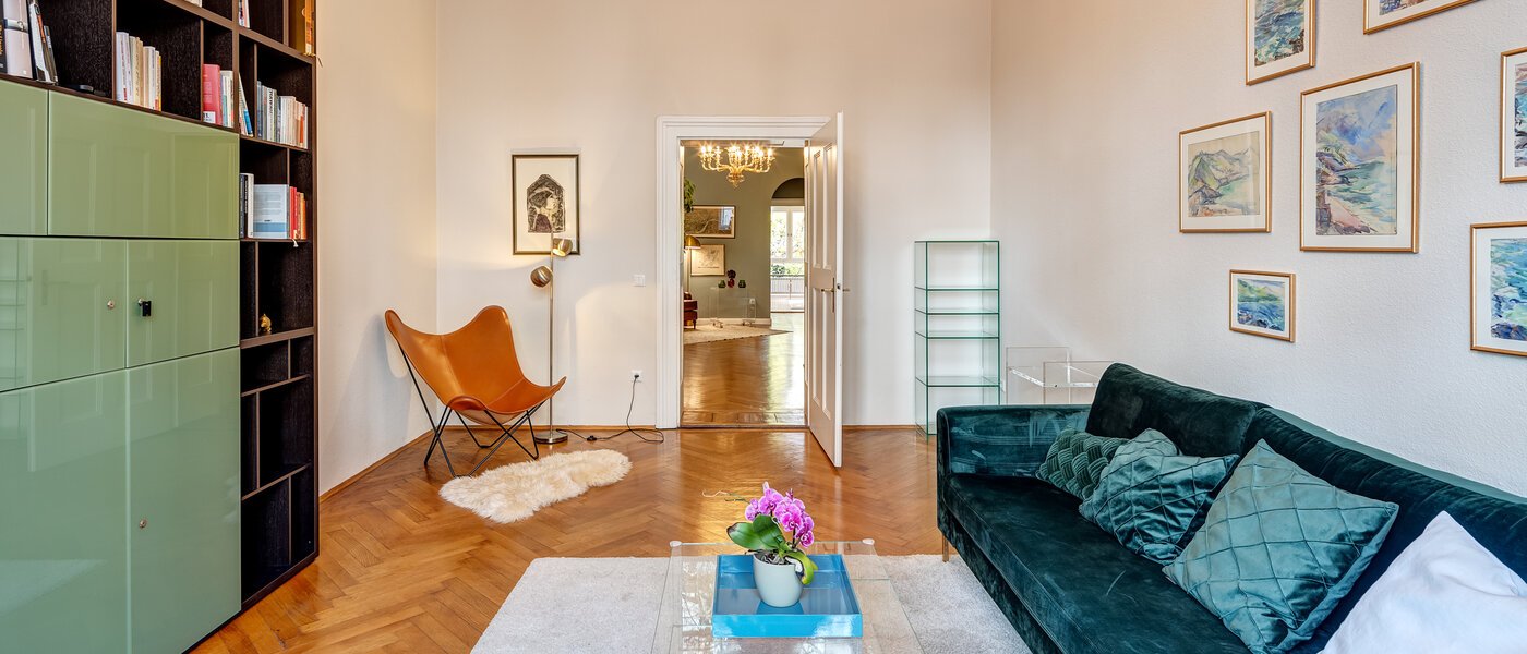 квартира München Herzogpark 03 жилое пространство 13017