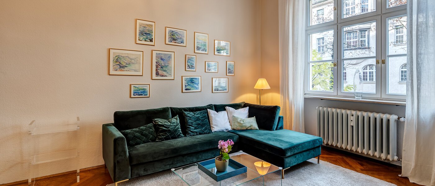 квартира München Herzogpark 04 жилое пространство 13017