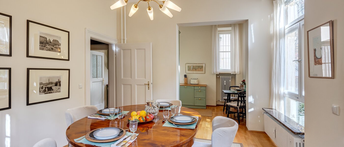 квартира München Herzogpark 03 обеденный зал 13017