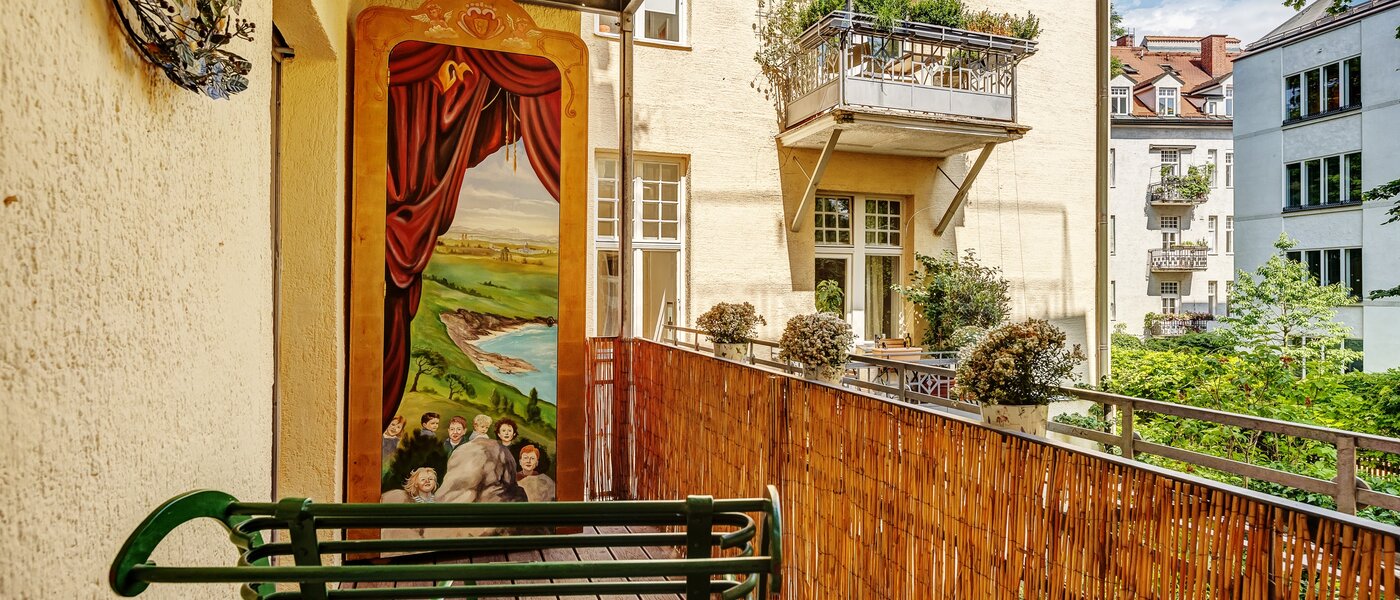 квартира München Herzogpark 02 2-ой балкон 13017