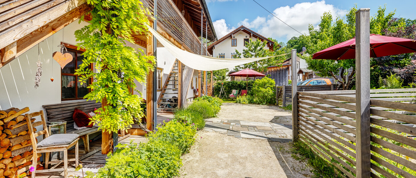 квартира Tuntenhausen 01 внутренний двор  13021