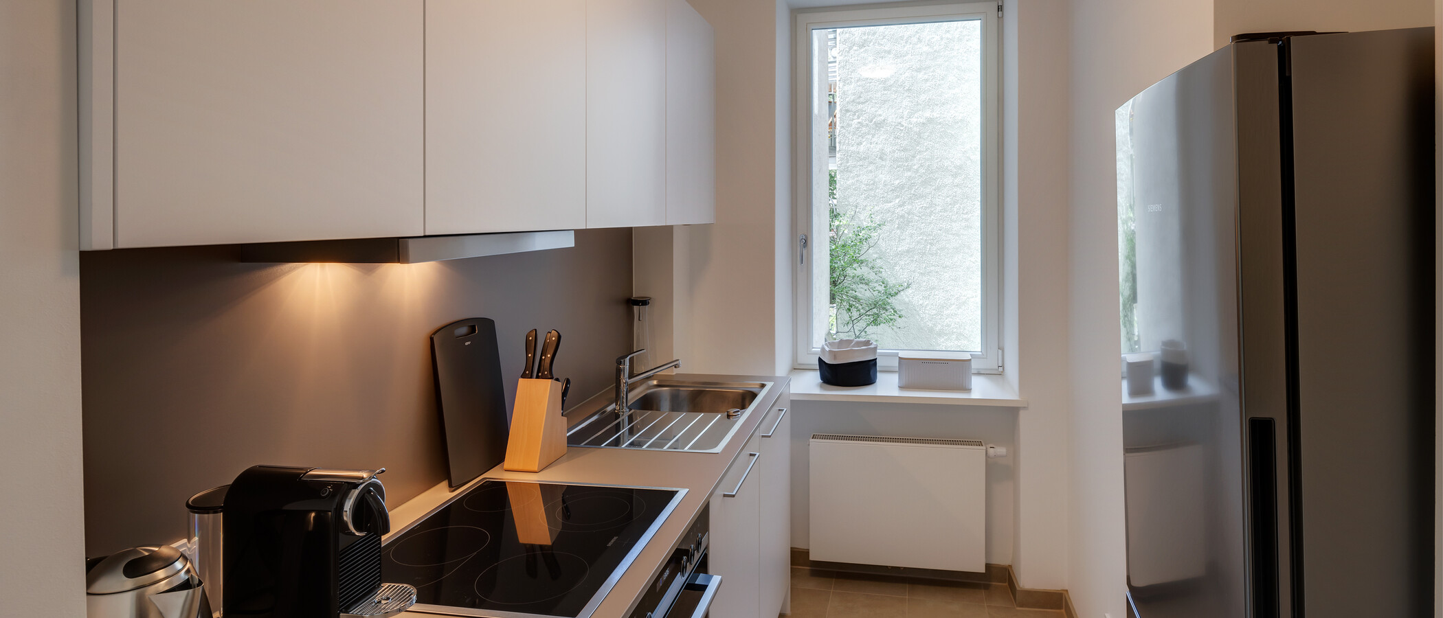 квартира München Isarvorstadt 01 кухня 13026