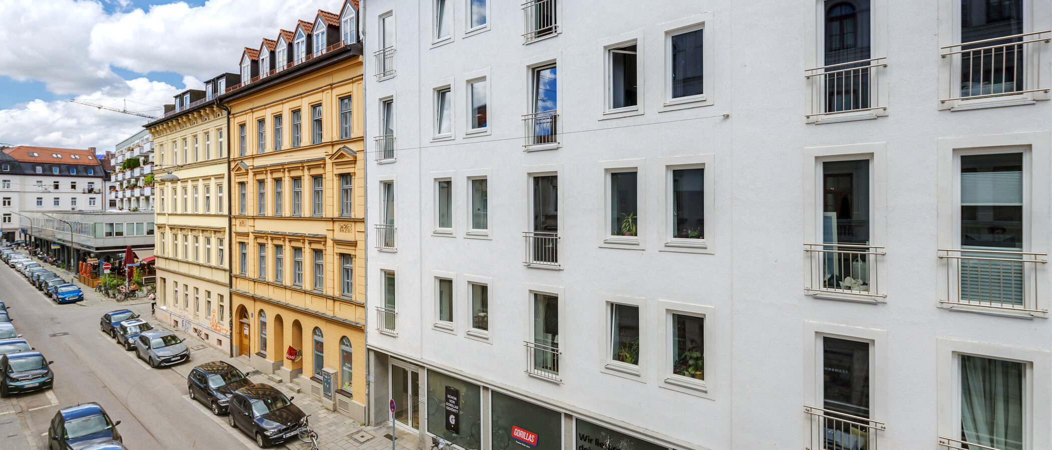 квартира München Isarvorstadt 03 вид из окна 13026