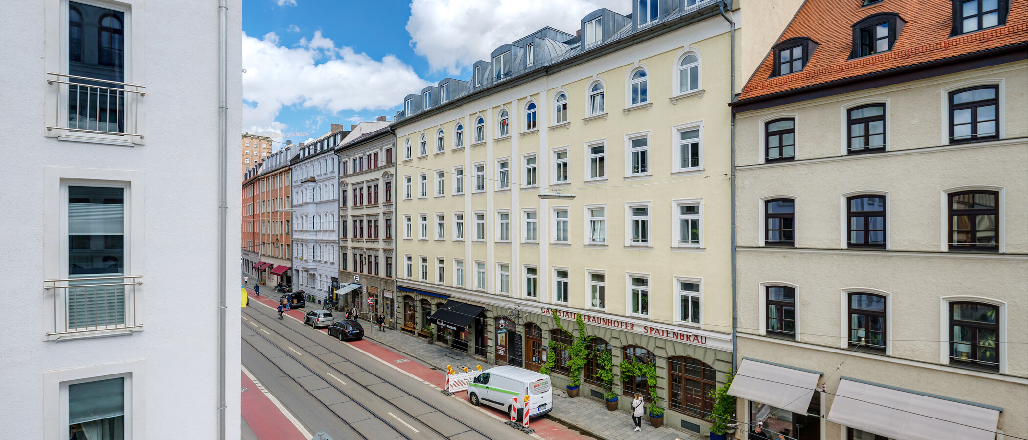 квартира München Isarvorstadt 04 вид из окна 13026