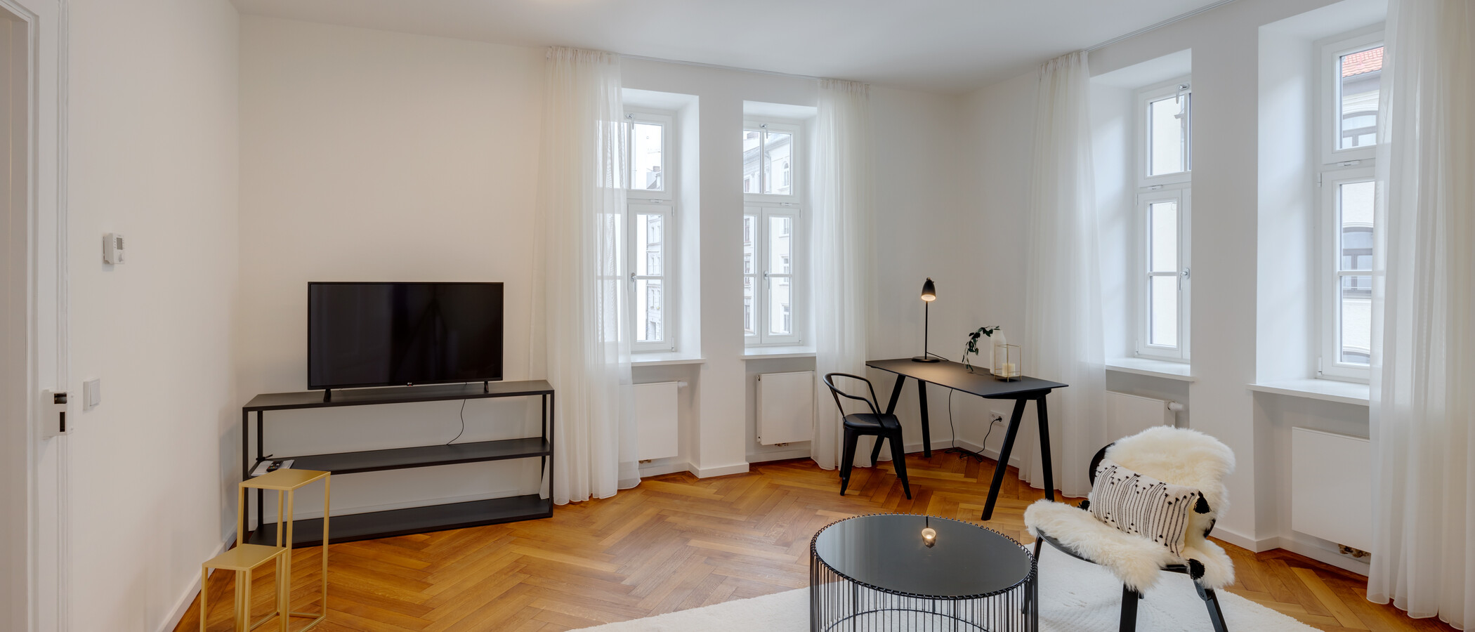квартира München Isarvorstadt 04 гостиная 13026