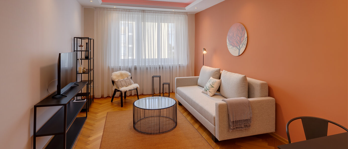 квартира München Haidhausen 01 гостиная 13030