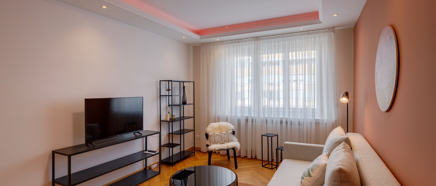 квартира München Haidhausen 05 гостиная 13030