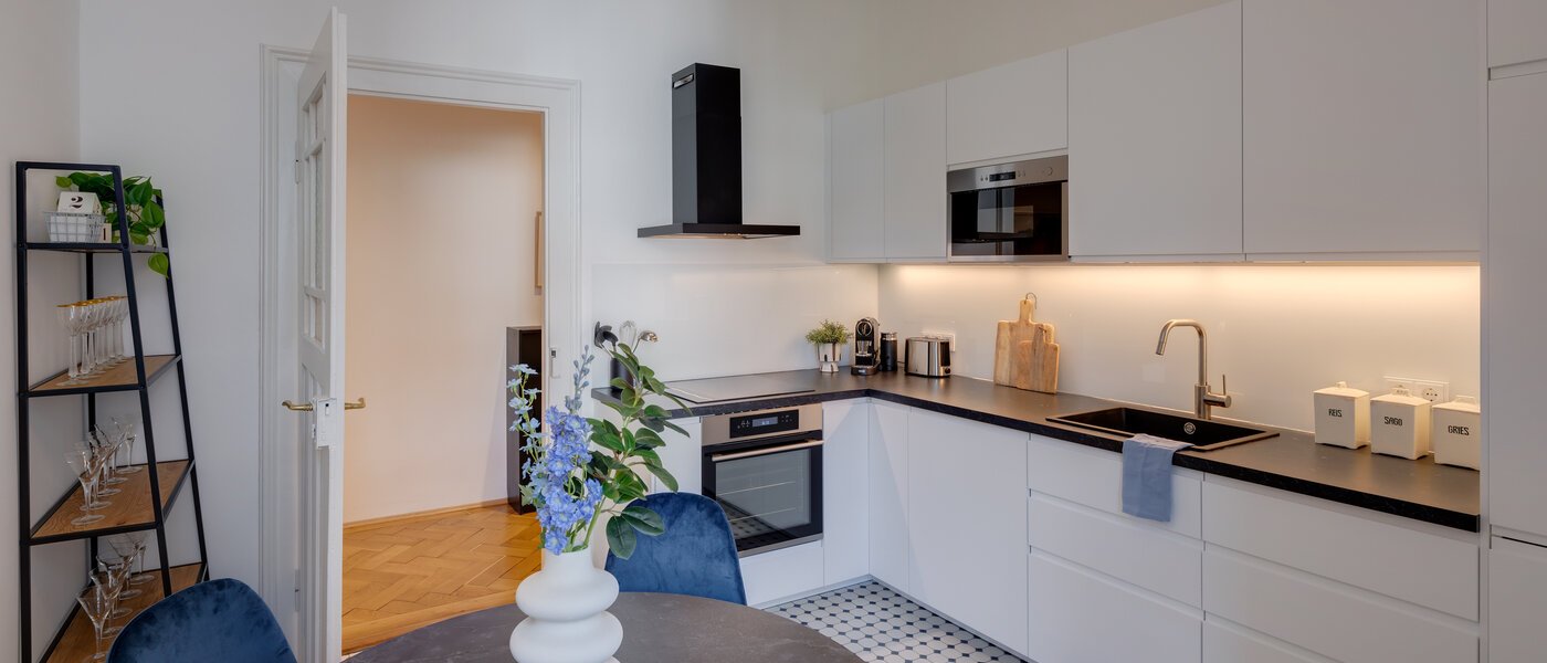 квартира München Lehel 02 кухня 13035