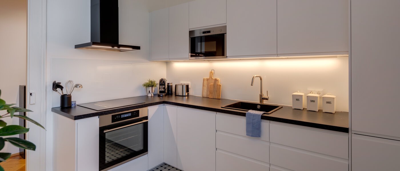 квартира München Lehel 04 кухня 13035