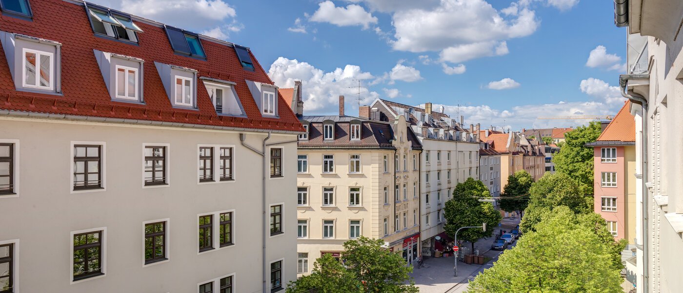 квартира München Lehel 01 вид из окна 13035