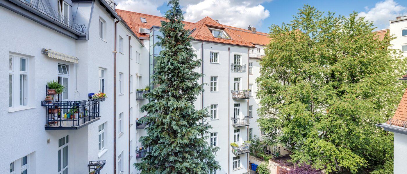 квартира München Lehel 03 вид из окна 13035