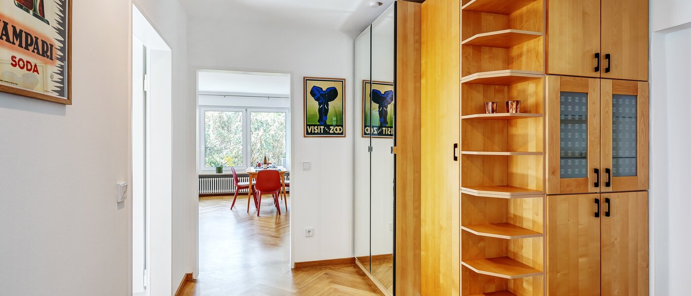 квартира München Berg am Laim 03 коридор 13039