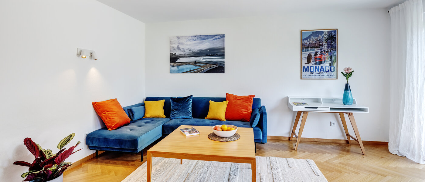 квартира München Berg am Laim 05 гостиная 13039