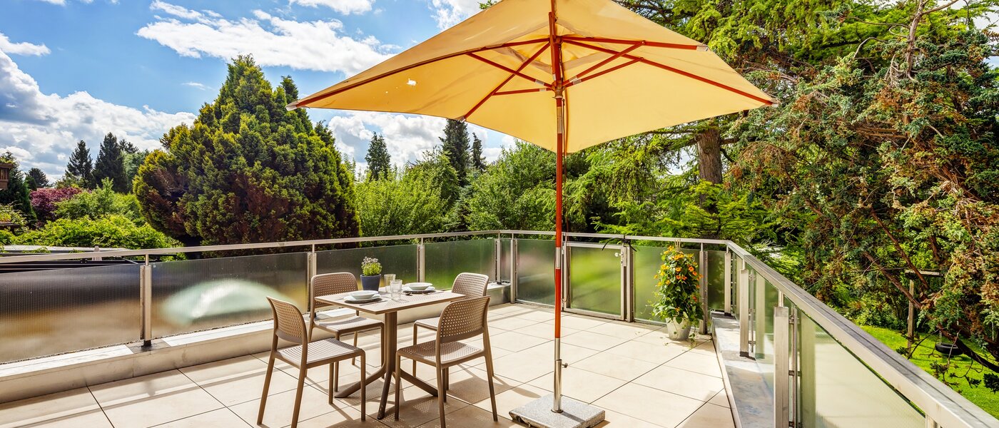 квартира München Berg am Laim 02 терраса с крышей 13039