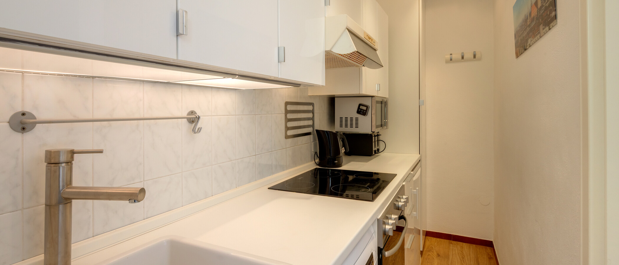 квартира München Lehel 02 кухня 1304