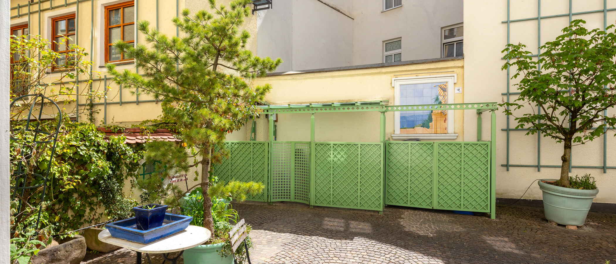квартира München Lehel 01 внутренний двор  1304