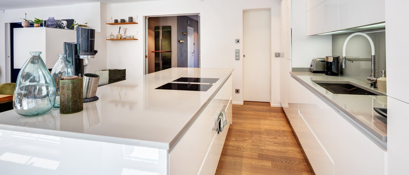 Особняк München Waldtrudering 04 кухня 13041