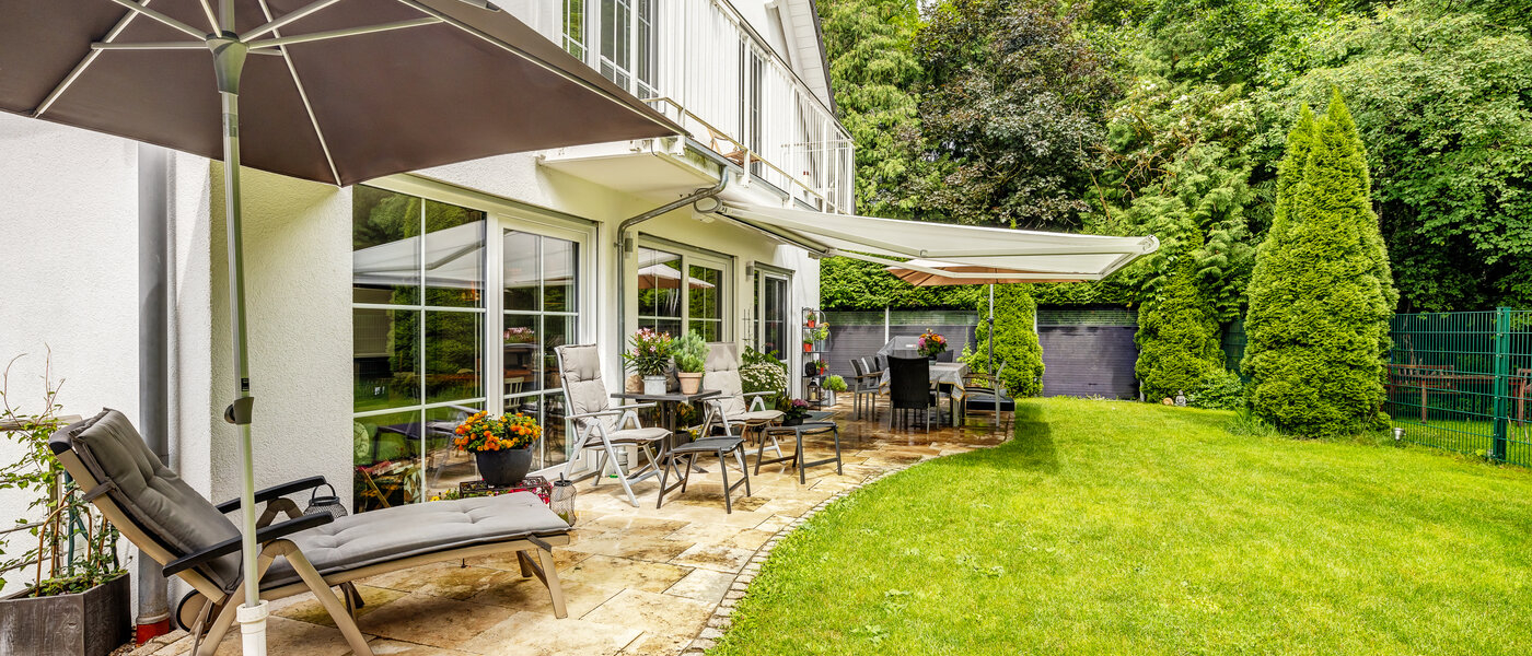 Особняк München Waldtrudering 01 сад 13041