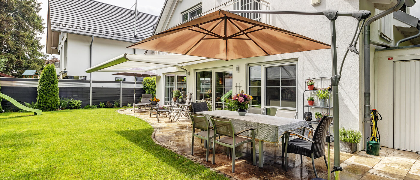 Особняк München Waldtrudering 03 сад 13041