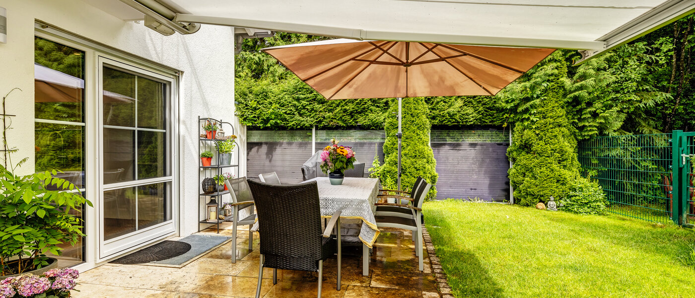 Особняк München Waldtrudering 02 терраса 13041