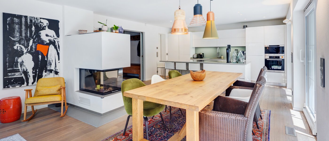 Особняк München Waldtrudering 02 обеденная зона 13041