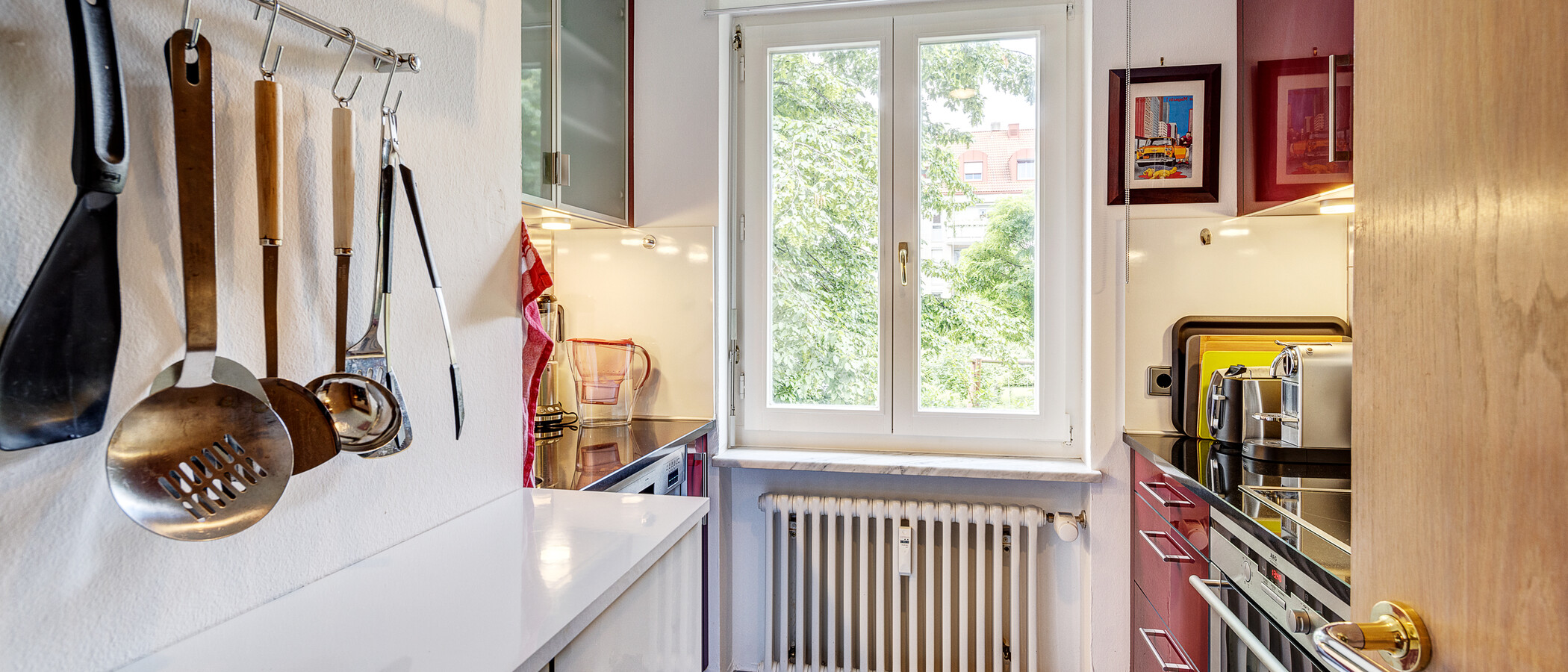 квартира München Schwabing-Nord (zw. Belgrad- & Leopoldstraße) 01 кухня 13047