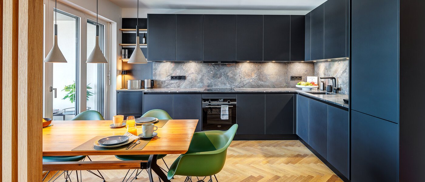 квартира München Au 01 кухня 13050