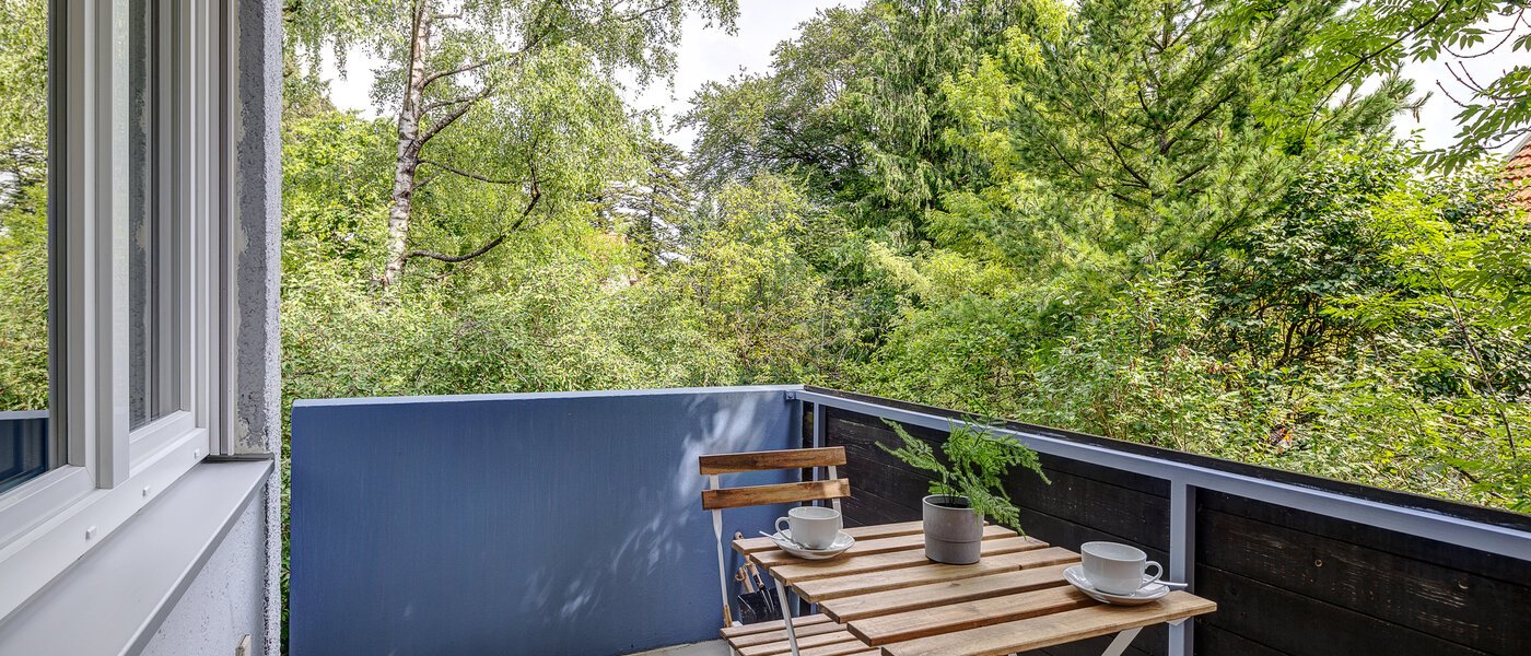 двухэтажная квартира München Pasing 01 балкон 13062