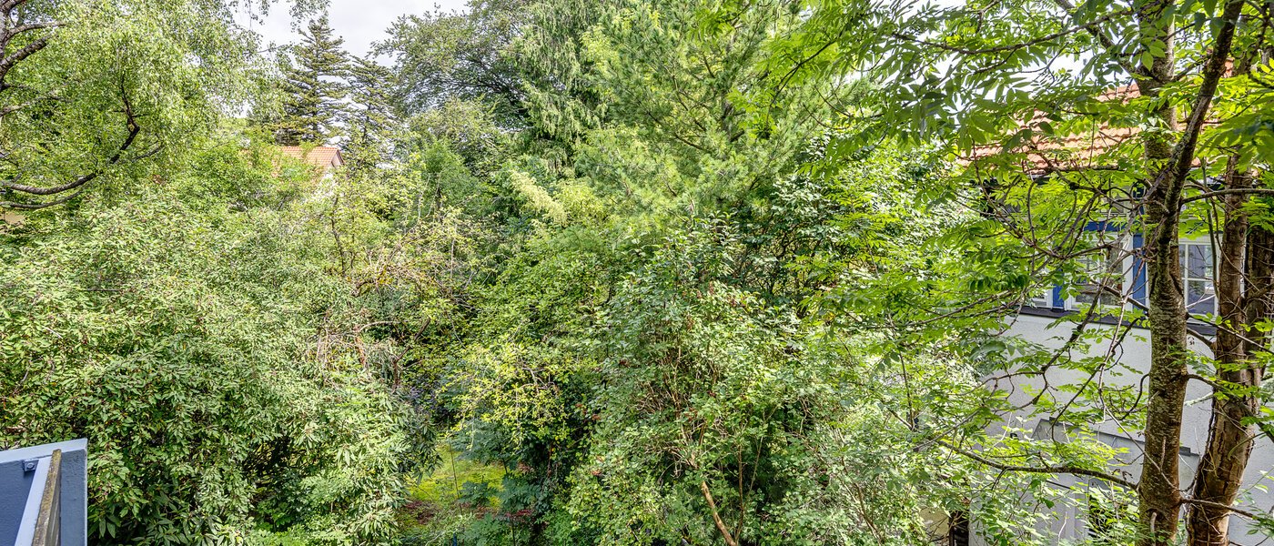 двухэтажная квартира München Pasing 02 вид из окна 13062