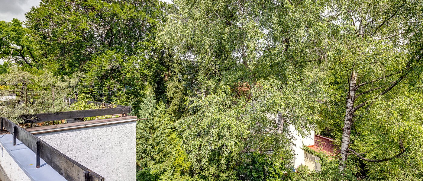 двухэтажная квартира München Pasing 05 вид из окна 13062