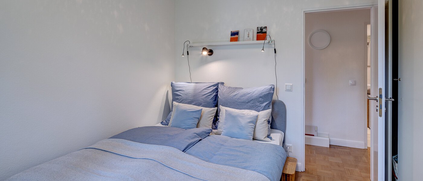 двухэтажная квартира München Pasing 02 спальная комната 13062