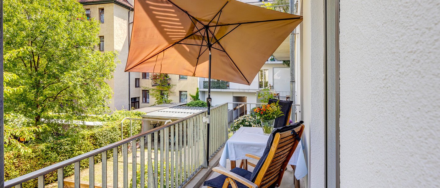 квартира München Sendling 01 балкон 13087