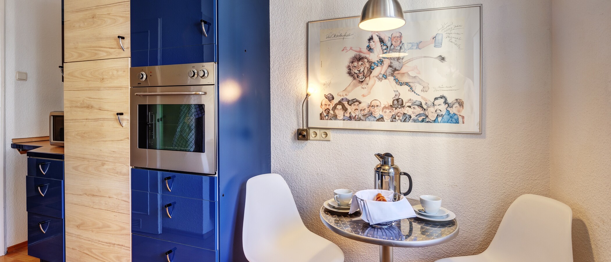 квартира München Schwabing-West (rund um den Hohenzollernplatz) 02 кухня 1309