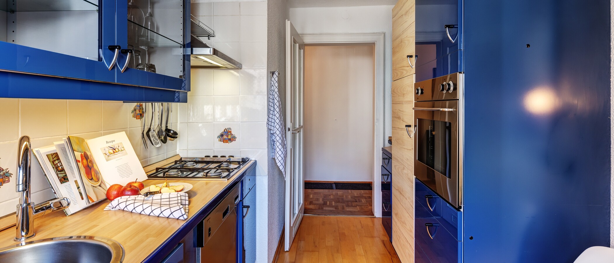 квартира München Schwabing-West (rund um den Hohenzollernplatz) 05 кухня 1309