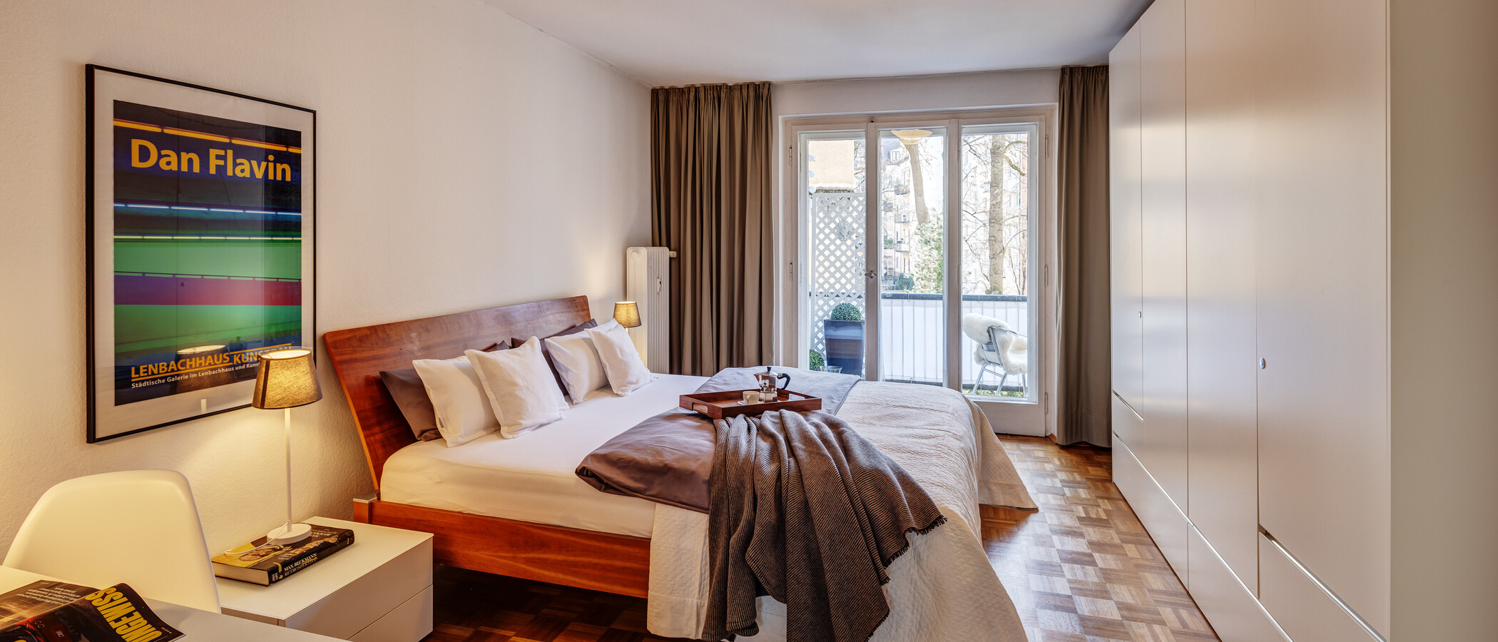 квартира München Schwabing-West (rund um den Hohenzollernplatz) 01 спальная комната 1309