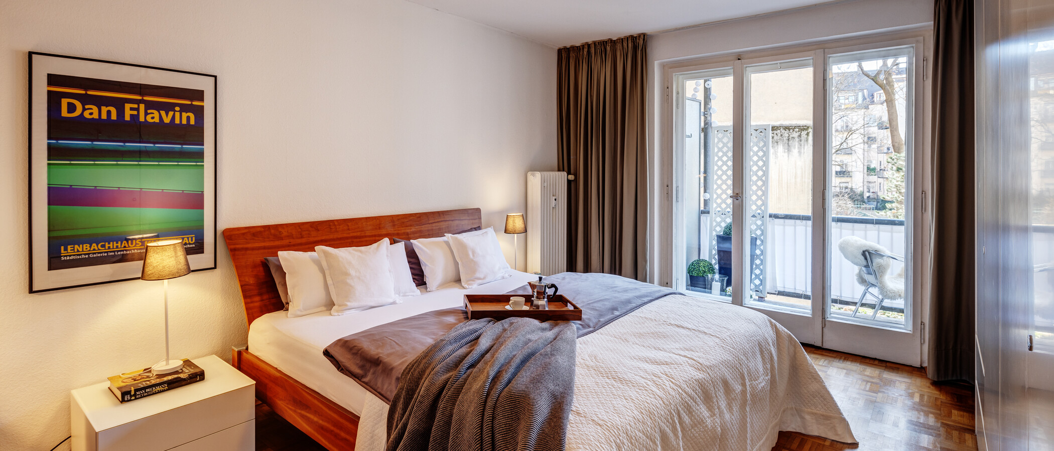 квартира München Schwabing-West (rund um den Hohenzollernplatz) 02 спальная комната 1309