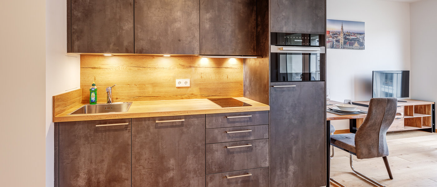 квартира München Giesing 01 кухня 13094